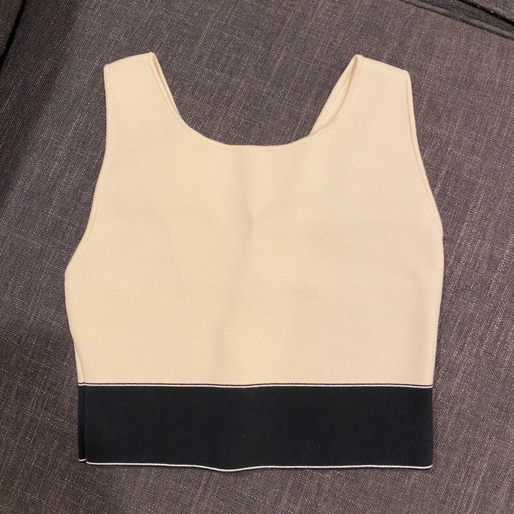 Rag and Bone Well Fitting Stretch Crop-top